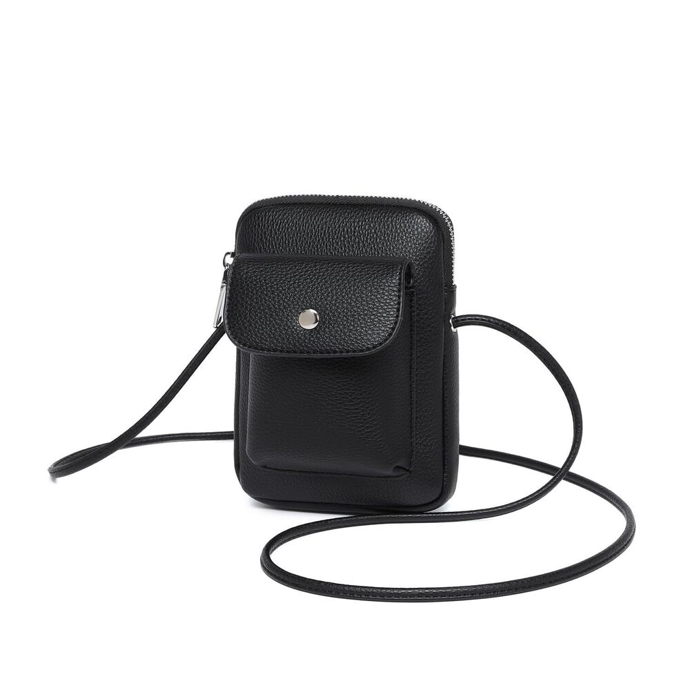 9511 Pu Crossbody Lanyard Mobile Phone Bag Simple Accessory With Adjustable